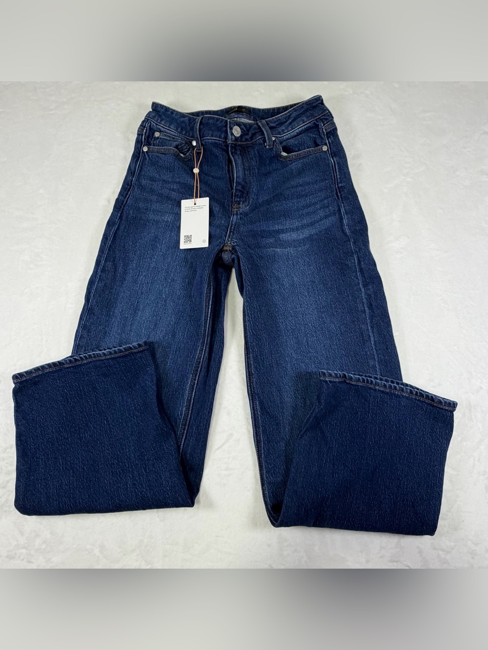 Quince Deep Indigo Straight-Leg Jeans for Women
